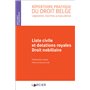 Liste civile et dotations royales - Droit nobiliaire