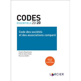 Code essentiel - Code des sociétés et des associations comparé