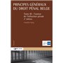 Principes généraux du droit pénal belge