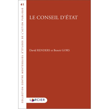 Le conseil d'Etat