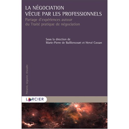 Négociation vécue par les professionnels