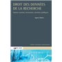 Droit des données de la recherche