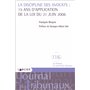 La discipline des avocats : 15 ans d'appplication de la loi 21 juin 2006