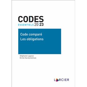 Codes essentiels 2023 Code comparé Les obligations