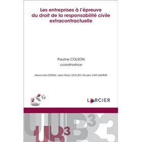 Les entreprises à l'épreuve du droit de la responsabilité civile extracontractuelle