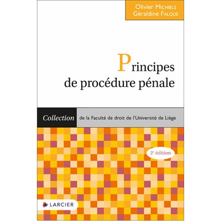 Principes de procédure pénale 2ed