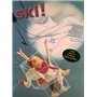 Ski ! Livre avec 8 posters détachables publicitaires rétro