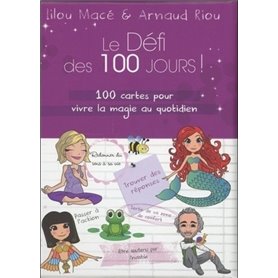 Le Défi des 100 jours ! 100 cartes pour vivre la magie au quotidien (Coffret)