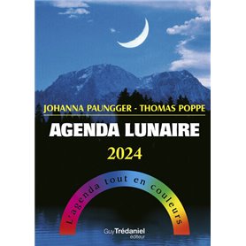 Agenda lunaire 2024 - L'agenda tout en couleur