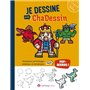 Je dessine avec Chadessin : Dinosaures, personnages médiévaux et fantastiques