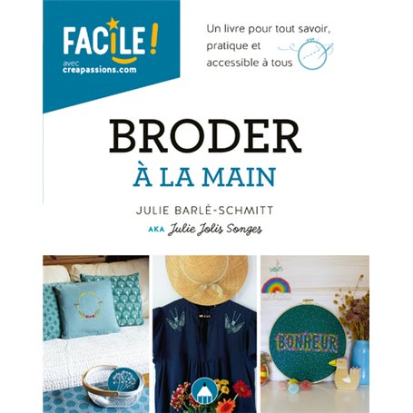 Broder à la main