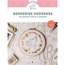 Broderies modernes - 30 dessins prêts à broder