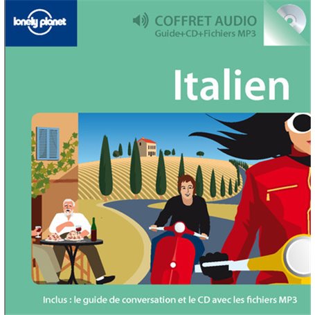 Coffret audio italien 1ed -guide + cd + fichiers mp3-