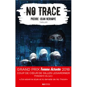 No Trace - Coup de coeur Gilles Legardinier - Prix Femme Actuelle 2018