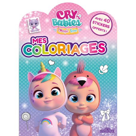 Cry Babies - Mon livre de coloriages (avec stickers)