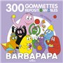 Barbapapa - 300 gommettes repositionnables - Les formes