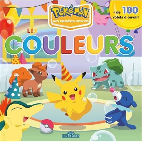 Pokémon Mes premières notions Les couleurs