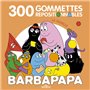 Barbapapa - 300 gommettes repositionnables - La famille