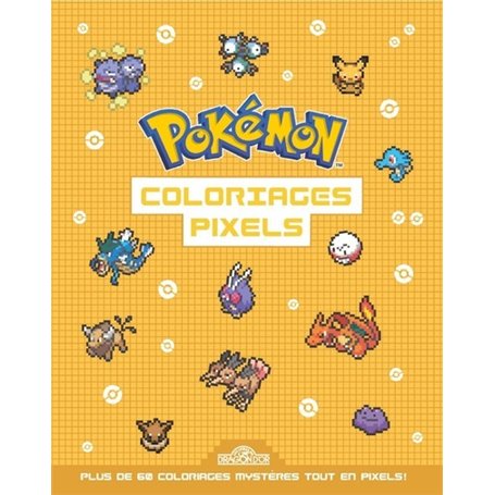 Pokémon - Coloriages pixels