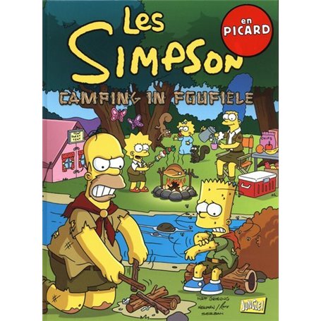 Les Simpson En Picard - Tome 1 Camping in foufiele