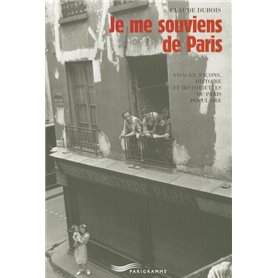 Je me souviens de Paris