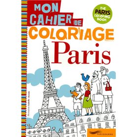 Paris mon cahier de coloriage