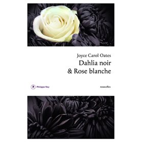 Dahlia noir et rose blanche