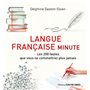 Langue française minute