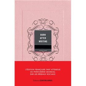 Burn after writing - L'édition française officielle