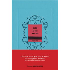 Burn after writing (Bleu) - L'édition française officielle