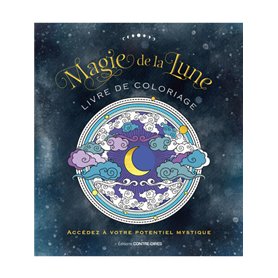 Magie de la lune - Livre de coloriage