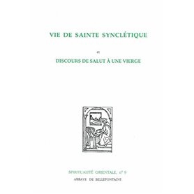 vie de Sainte Synclétique