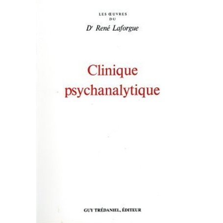 Clinique psychanalytique