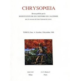 Chrysopoeia (tome 2 fasicule 4 octobre/decembre 1988)