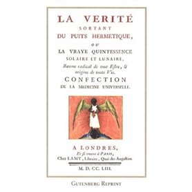 La vérité sortant du puits hermétique