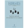 Hermès - numéro 2 Le vide - Expérience spirituelle en Occident et en Orient