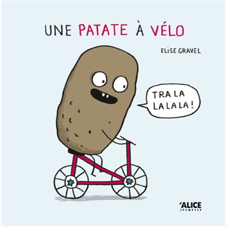 une patate à vélo