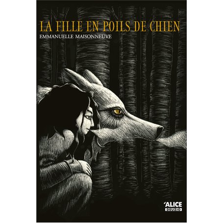 La fille en poils de chien