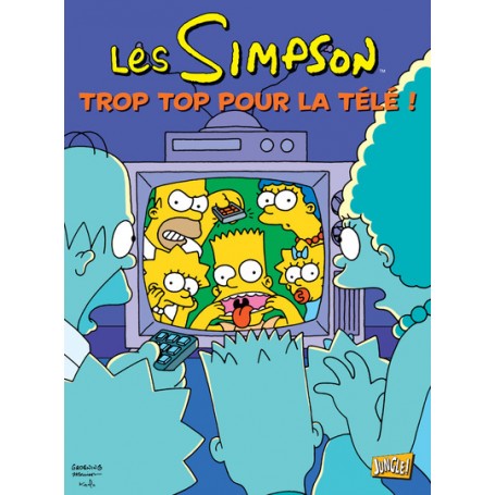 Les Simpson - tome 14 Trop top pour la télé !