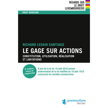 Le gage sur actions