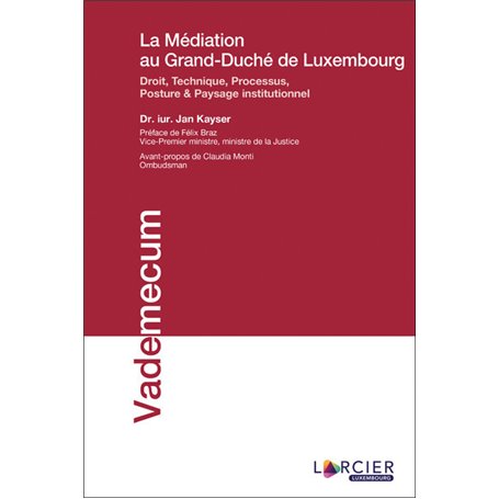 La médiation au Grand-Duché de Luxembourg