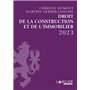 Recueil Droit de la construction et de l'immobilier 2023