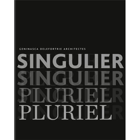 Singulier pluriel. Geninasca Delefortrie architectes