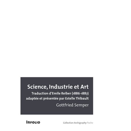 Science, industrie et art