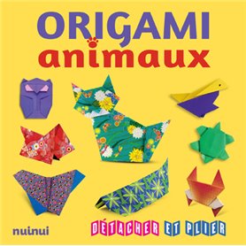 Origami Animaux - Détacher et plier