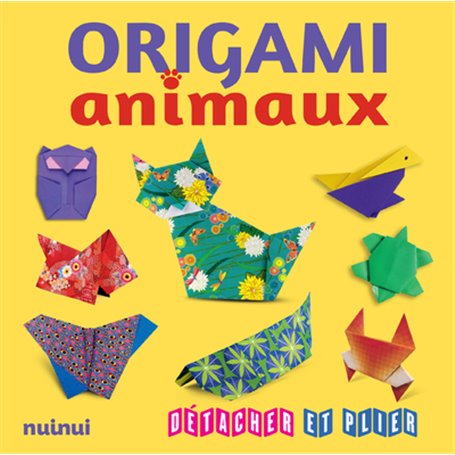 Origami Animaux - Détacher et plier