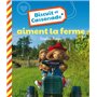 Biscuit et Cassonade aiment la ferme