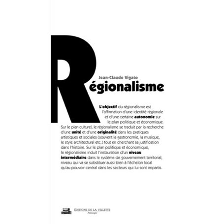 Régionalisme
