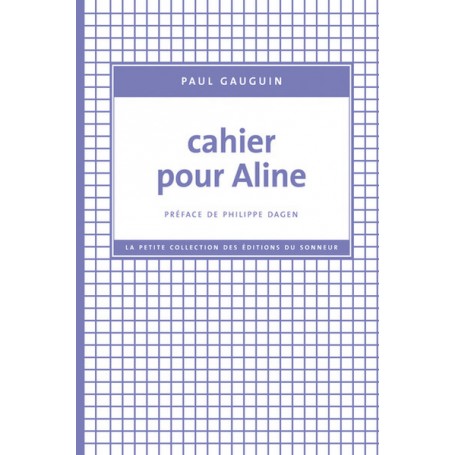 Cahier pour Aline