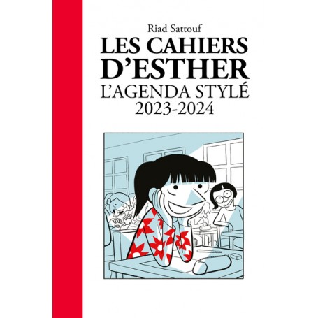 Agenda stylé 2023-2024 Les cahiers d'Esther